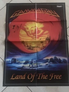 Gamma Ray Land Of The Free/ Ghost Band POSTER 50X70 CM - Picture 1 of 2