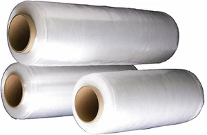 Industrial Grade 15" x 1,476` 25 GA. Pre-Stretch VMAXX Hand Stretch Film  - Picture 1 of 4