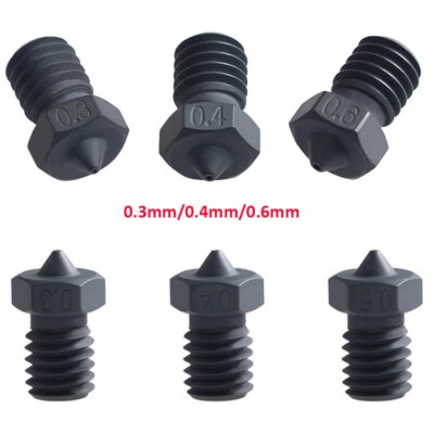 3D Printer Hardened Steel Extruder Nozzle for ENDER 3 PRUSA i3 MK3S+ /VORON2.4 - Image 1 of 4