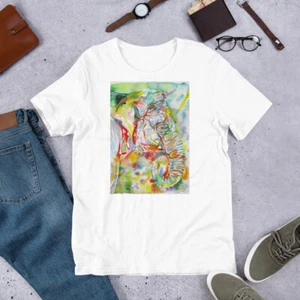 Camiseta UNISEX - ELEFANTE Acuarela Retrato .7 - Camiseta Camisa Ropa Pintura - Imagen 1 de 6
