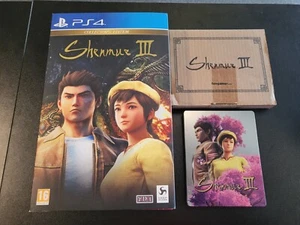 Shenmue III Collector's Edition Sony PlayStation 4 Import Lot SIEHE BILDER - Bild 1 von 14