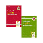 New Ks2 Maths & English Sats Practice Papers  2 Books Collection Set New