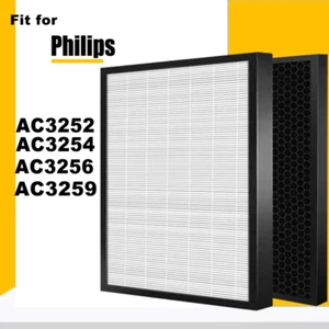True Hepa Carton Filter FY3432 FY3433 for Philips Purifiers AC3252 AC3254 AC3256 - Picture 1 of 7