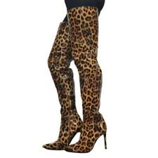 Womens Over The Knee Thigh High Stiletto Heel Ladies Evening Club Boots 44/47 L