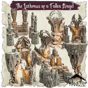 Isthmus of a Fallen Angel - Thematic Dungeon Terrain - Fantasy Tabletop Terrain  - Picture 1 of 10