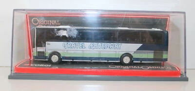 CORGI 1/76 42709 VAN HOOL ALIZEE EAVESWAY TRAVEL - Photo 1/2