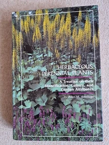 Herbaceous Perennial Plants Armitage 1989 Hardcover Flowers Garden Book - Picture 1 of 6