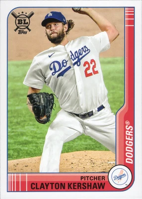 2021 Topps Big League Clayton Kershaw #37 Los Angeles Dodgers MLB Baseball - Image 1 of 2