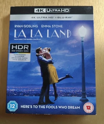 LA LA LAND 4K + BLU RAY  BRAND NEW SEALED UK RELEASE WITH DAMAGED SLIPCOVER - Image 1 of 3