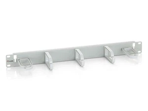 Equip 327312 19 Inch Rack Mount Cable Management Panel, Light Grey - Afbeelding 1 van 5