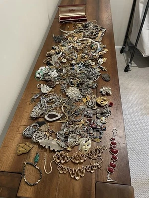 Lote de bisutería vintage Estate, collar, pulsera, broches! Foto 1 de 4