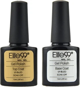 Elite99 Esmaltes Semipermanentes de Uñas en Gel UV LED, 2pcs Kit de Esmaltes de - Imagen 1 de 8