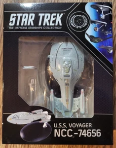 Star Trek USS Voyager NCC-74656 Starships Collection Eaglemoss Hero Collector - Picture 1 of 10