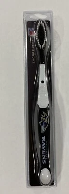 Baltimore Ravens Football Team Logo NFL Adult MVP Toothbrush Packaged - Image 1 of 2