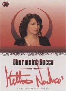 Kathrine Narducci The Sopranos signed SM #KN-1 Card - Picture 1 of 1