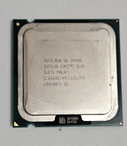CPU 775 CORE QUAD Q8400 2.66 GHZ SLGT6 1333 SOCKET LGA T PROCESSORE PROZESSOR PC - Foto 1 di 1