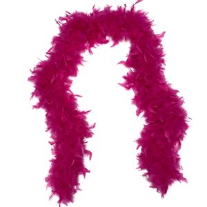 80 Gram Chandelle Feather Boa 6 Feet 50+ Colors Boas Halloween Costume Wedding - Picture 1 of 51