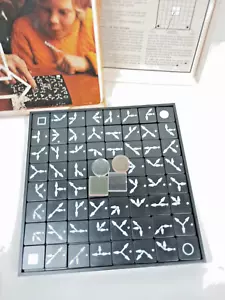 Aladdin 1974 Trippples Holz Handtuch Spiel ist komplett Anleitung Kartonschaden - Bild 1 von 8
