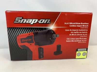 NEW SNAP-ON CT861HV HI-VIZ Cordless Impact Wrench 3/8 With One Battery NEW - Image 1 of 4