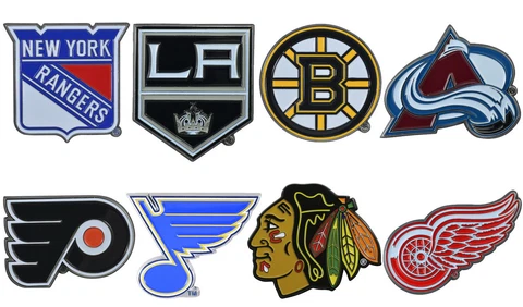 New NHL PICK YOUR TEAMS Auto Car Truck Heavy Duty Color Metal Emblem Cover