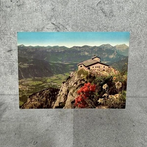 Postcard Germany Berchtesgaden Eagle's Nest Building Kehlsteinhaus Summit nr 866 - Picture 1 of 2