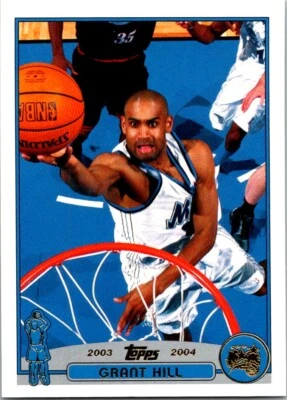 2003-04 TOPPS GRANT HILL ORLANDO MAGIC #33 - Image 1 of 2