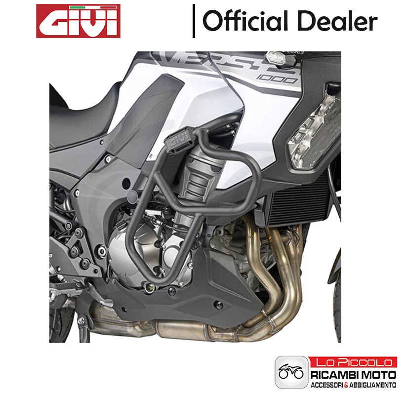 TN4126 GIVI PARAMOTORE PARACOLPI NERO KAWASAKI Versys 1000 2019 2020 2021 2022 - Immagine 1 di 1