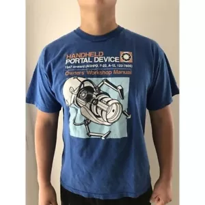 Thinkgeek Men's T-Shirt Classic Blue Short Sleeve 100 % Cotton Size XL - Picture 1 of 8