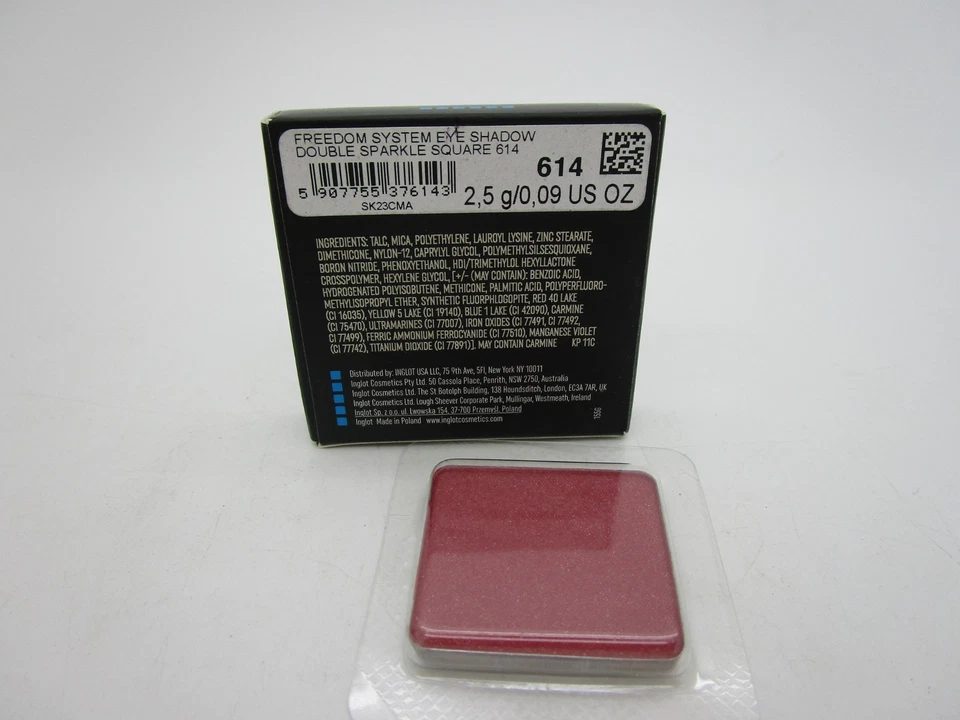 Тень: 614 INGLOT Freedom System тени для век двойной блеск квадратный - Изображение 1 из 1