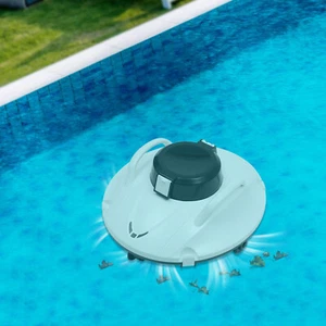 Automatic Cordless Robotic Pool Cleaner Pool Vacuum Dual Motors IPX8 for Pools - Picture 1 of 23
