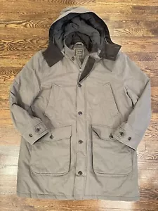 Wallace & Barnes utility parka Jacket Primaloft Corduroy Trim Size 2XL Green - Picture 1 of 9