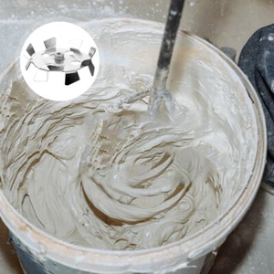 Mixing Head Tool Cement Mixer Construction Paint for Drill Grout - Imagen 1 de 12
