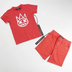 Cult of individuality BOYS 2p set 100%AUTHENTIC size 6/7 T-shirt & shorts size 6 - Picture 1 of 12