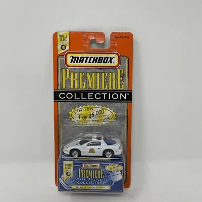 Mattel Matchbox Premier State Police II Collection Utah Highway Patrol 1997  - Image 1 of 4