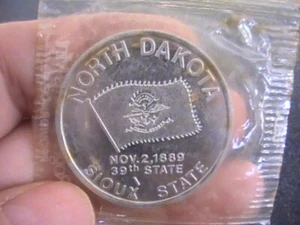 Roger Williams Mint State Coin Medal State Coin Sealed 6 Coins AR ND GA NM CO MN - Picture 1 of 13