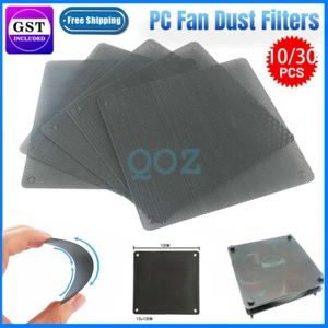 10/30Pcs 120mm PVC PC Fan Dust Filter Dustproof Ca Computer Cooler Cover Mesh - Picture 1 of 16