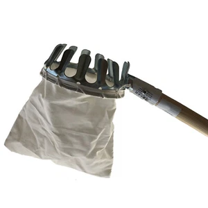 Obstpflücker Apfelpflücker Langem Stiel Pflückhilfe Fangbeutel für Obst 1,75m - Zdjęcie 1 z 6