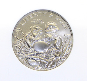 2008 S Bald Eagle Commemorative Half Dollar MS70 NGC Certified, 50C