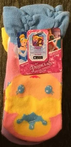 Disney Frozen Princess Special Effects Girls Socks Size 5-6.5 Lot of 3 Pairs NEW - Picture 1 of 4