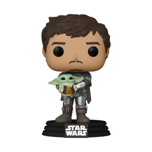 Funko Pop! Bobble Head - Star Wars - The Mandalorian con Grogu #461 - Imagen 1 de 2