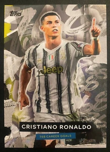 2021 Topps Now UCL 768 Goals CRISTIANO RONALDO #NNO - Career Goal Scorer - Imagen 1 de 2