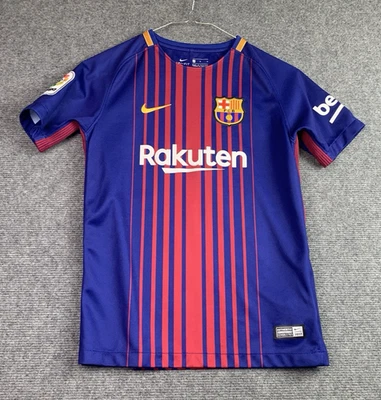 Barcelona 2017 Home Jersey Youth Medium Football Soccer size M - image 1 of 4
