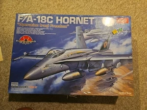 Academy 1/32 F/A-18C Hornet Airplane Kit (2191) SEALED - Picture 1 of 6