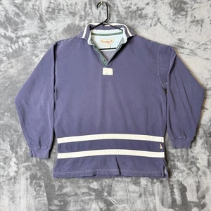Vintage Benchline Rugby Polo Langarm Kragen Größe M - Bild 1 von 6