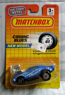 Matchbox Cosmic Blues MB 41 1992 ¡Sin usar, en caja! Muscle Car soplado! Foto 1 de 4