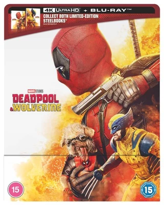 Marvel's Deadpool & Wolverine Steelbook 1 (Deadpool) (4K UHD Blu-ray) - Image 1 of 4