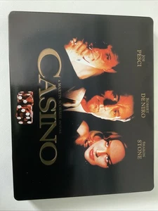 Casino Blu Ray Steelbook. VERY GOOD, FREE SHIPPING. RARE - Imagen 1 de 4