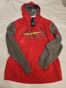 Nike Therma-fit Rot Neu St Louis Cardinals Hoodie Herren Medium Sweatshirt L - Bild 1 von 3