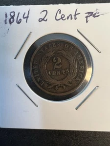 1864 Zwei Cent Stück - Bild 1 von 2