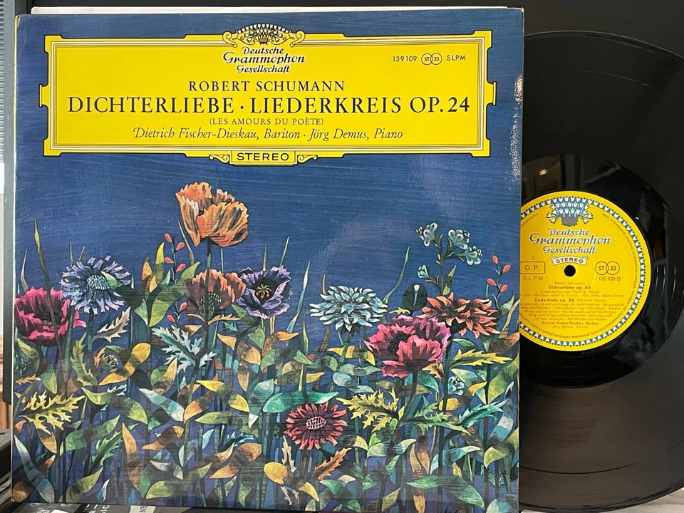 R. SCHUMANN Dichterliebe Liederkreis Op 24 Dietrich Fischer-Dieskau LP Tulips - Image 1 of 1